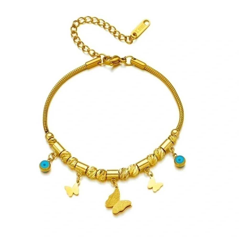 Butterfly Charm Bracelet For Women Vintage Bracelets - Picture 7 of 7